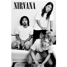 NIRVANA: Bathroom maxi poster