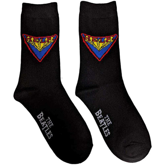 The Beatles Unisex Ankle Socks: HELP! (Black)