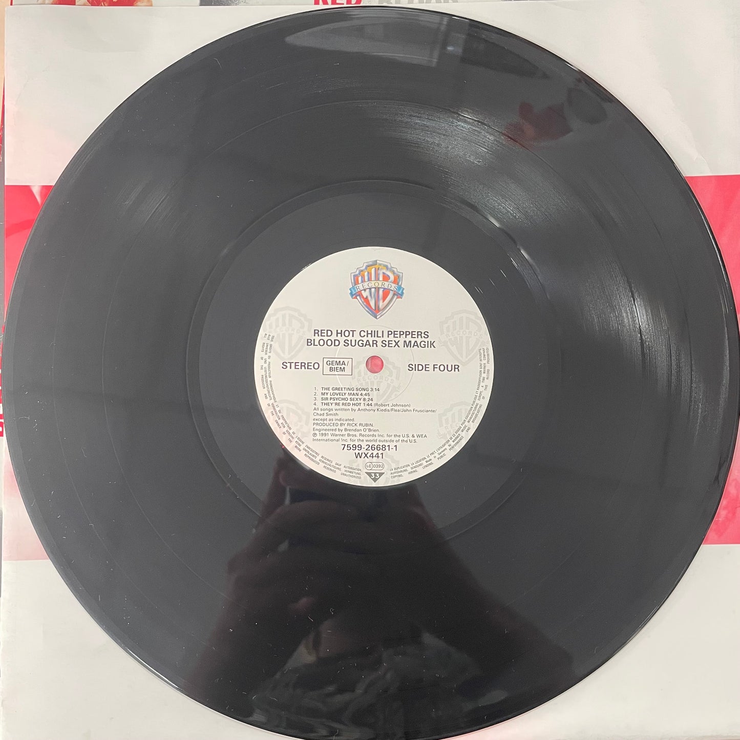 Red Hot Chili Peppers - Blood Sugar Sex Magik - ORIGINAL 1991 - 2 x VINYL LP