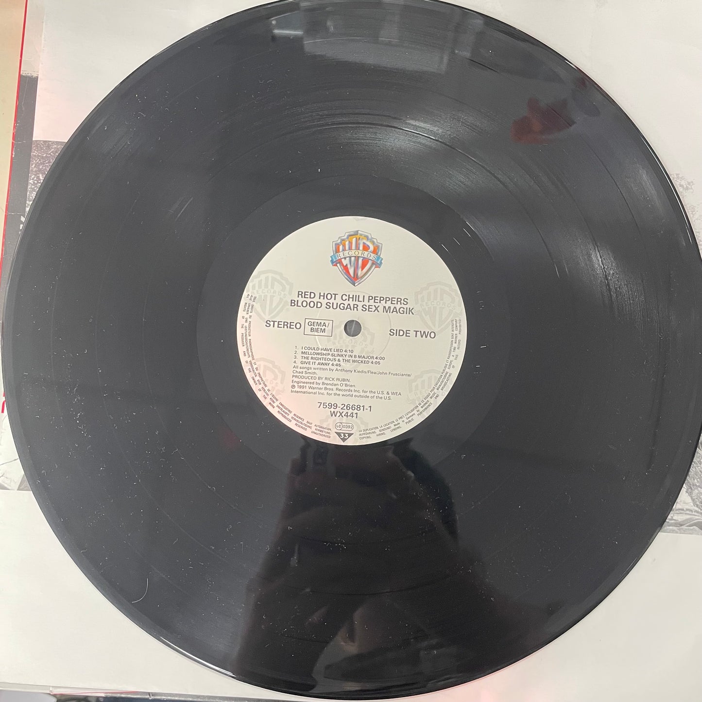 Red Hot Chili Peppers - Blood Sugar Sex Magik - ORIGINAL 1991 - 2 x VINYL LP