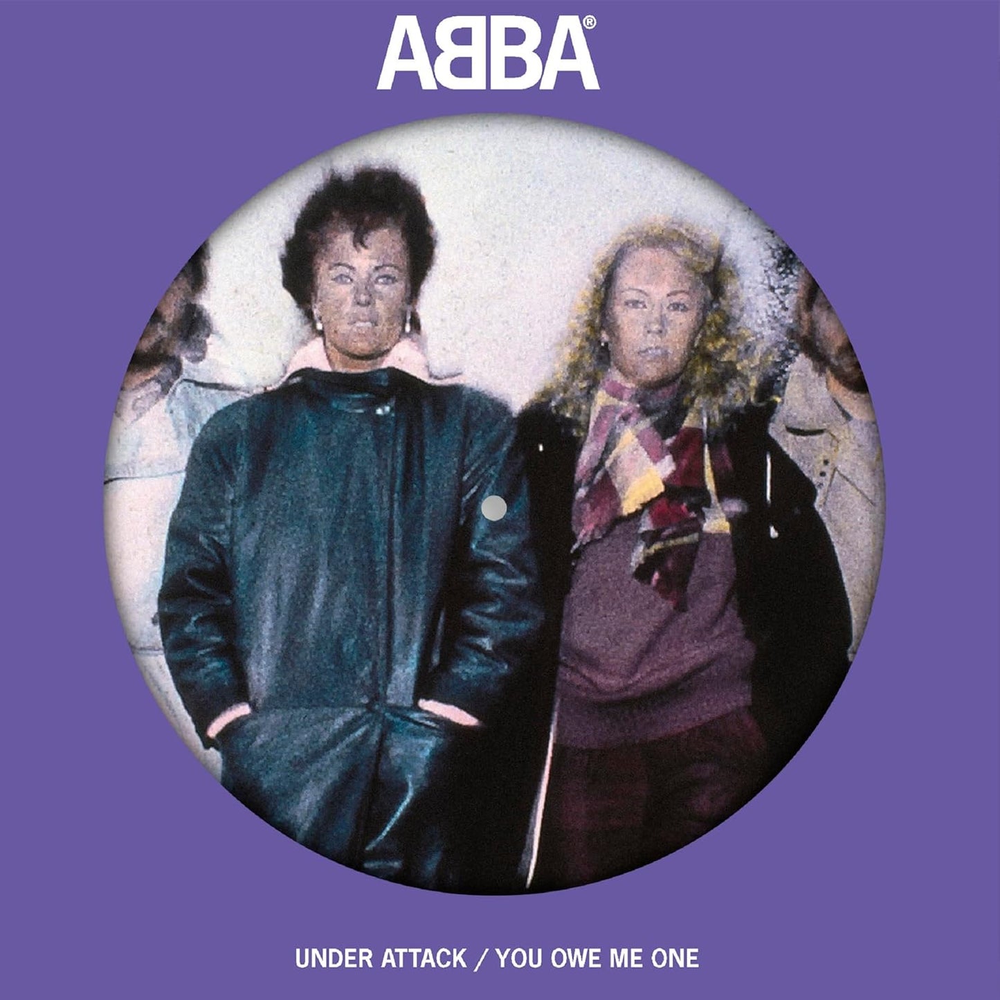 Abba - Under Attack / You Owe Me One - PICTURE DISC 7" VINYL - NEW