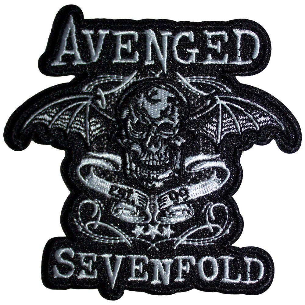 Avenged Sevenfold Standard Patch: Deathbat Banner Cut-Out
