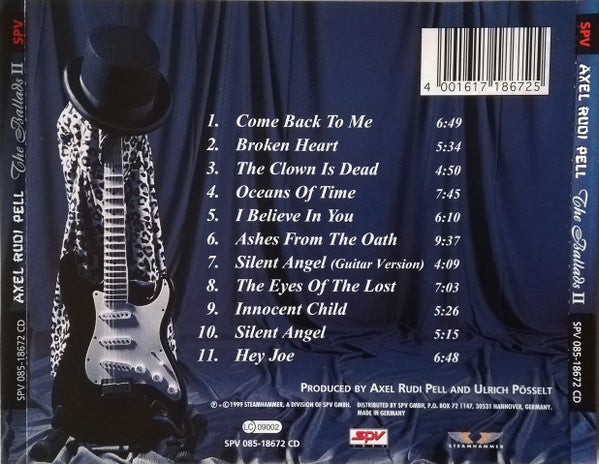 Axel Rudi Pell – The Ballads II - CD ALBUM (used)