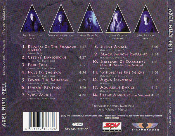 Axel Rudi Pell – Black Moon Pyramid - CD ALBUM (used)