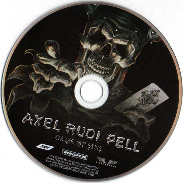 Axel Rudi Pell – Game Of Sins - CD ALBUM (used)