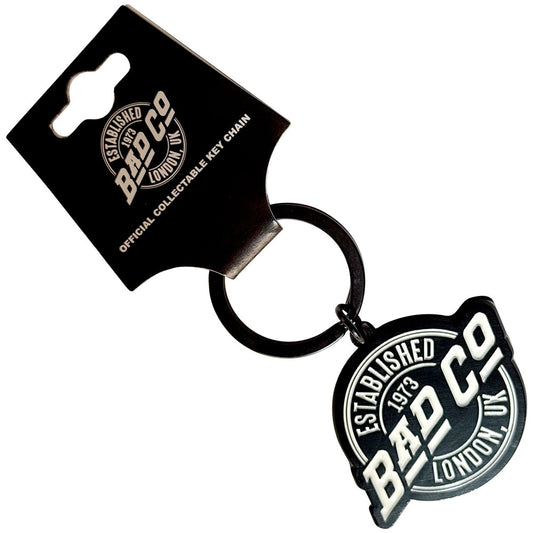 Bad Company Keychain: Est. 1973 Circle Logo