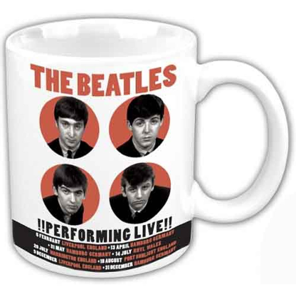 The Beatles Boxed Mug: Performing Live
