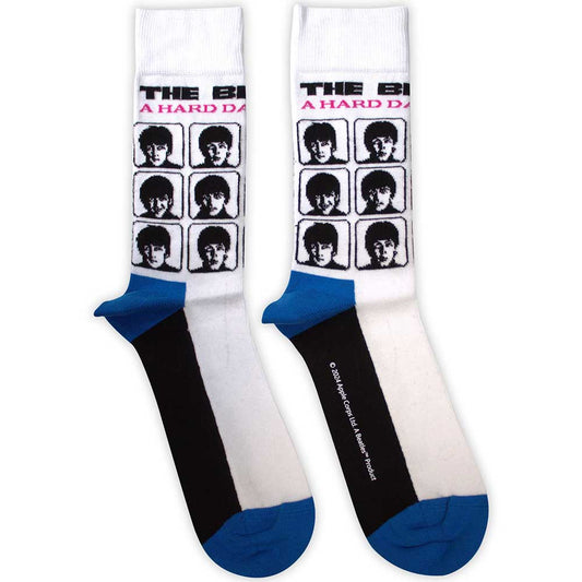 The Beatles Ankle Socks: A Hard Day's Night Album (White)