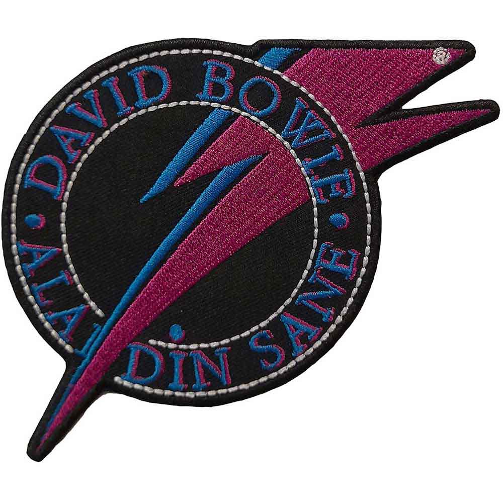 David Bowie Patch: Aladdin Sane