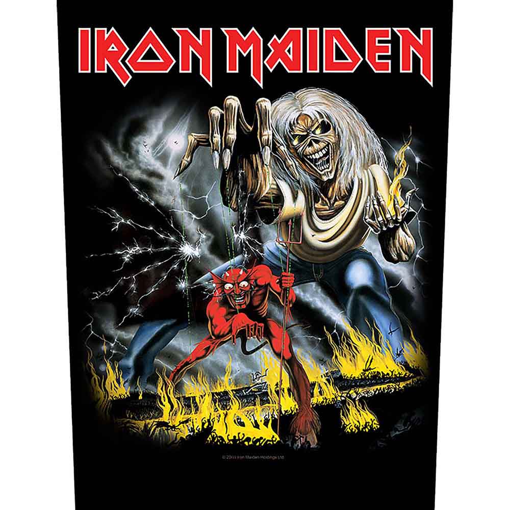 Iron Maiden - Giant Back Patch: Number Of The Beast