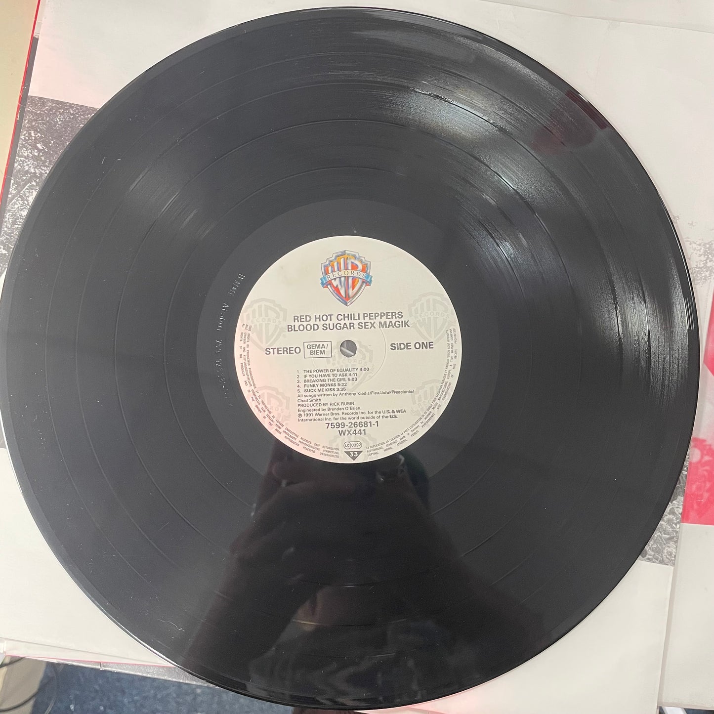 Red Hot Chili Peppers - Blood Sugar Sex Magik - ORIGINAL 1991 - 2 x VINYL LP