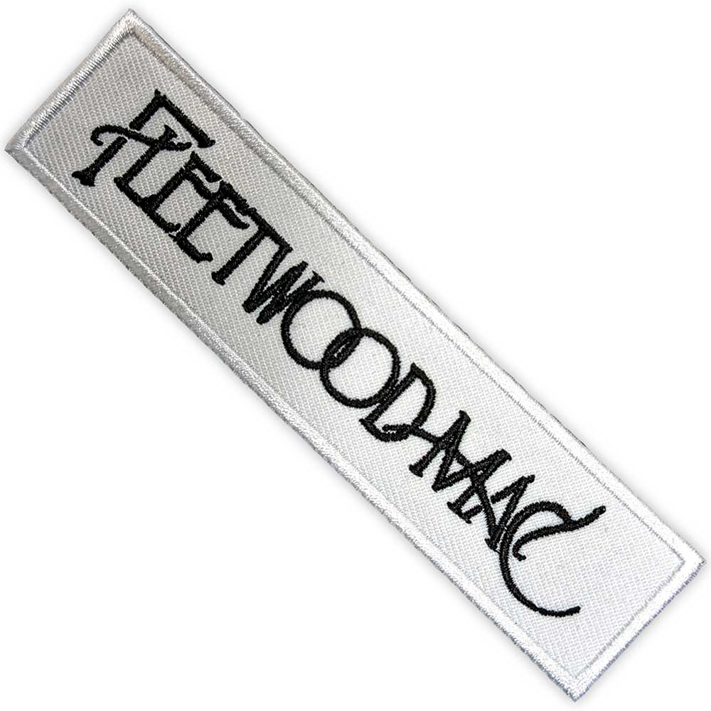 Fleetwood Mac Woven Patch: Text Logo