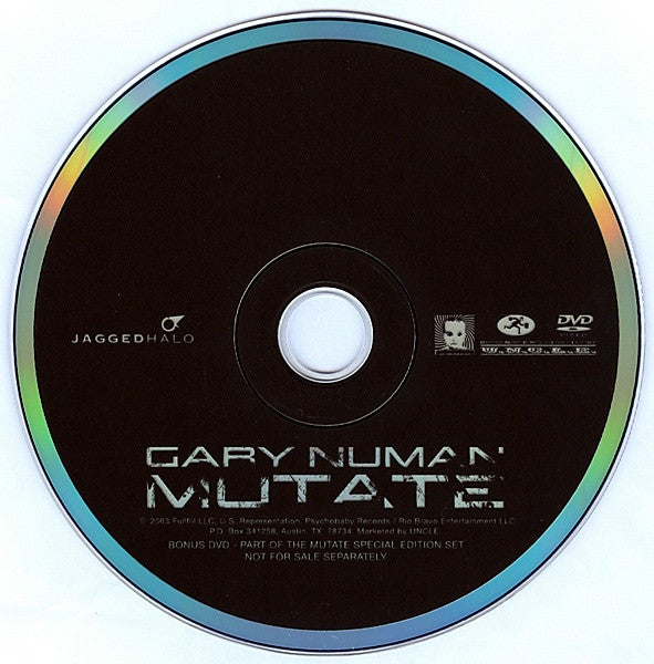 Gary Numan - Mutate - 2 x CD ALBUM & 1 x DVD BOX SET (used)