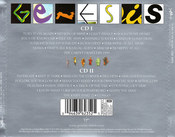 Genesis - Turn It On Again: The Hits (The Tour Edition)- 2 x CD ALBUM SET