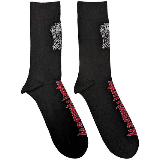 Iron Maiden Unisex Ankle Socks: Killers Eddie (Black)