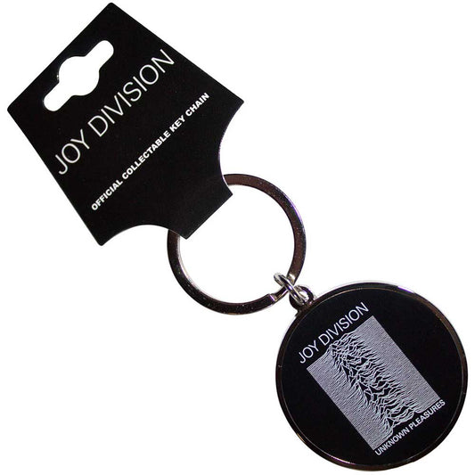 Joy Division Keychain: Unknown Pleasures