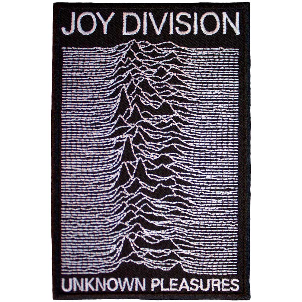 Joy Division Woven Patch: Unknown Pleasures