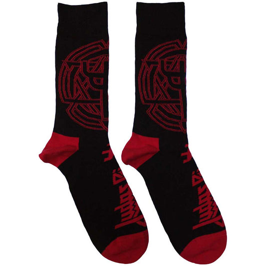Judas Priest Unisex Ankle Socks: Trident Emblem (Black)
