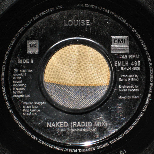 Louise - Arms Around The World - JUKEBOX 7" SINGLE (used)