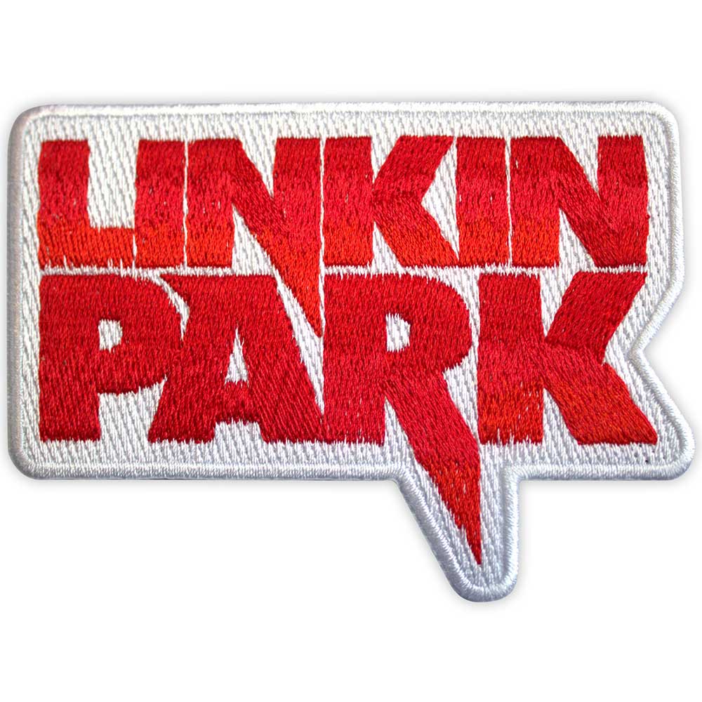 Linkin Park Woven Patch: Red Logo