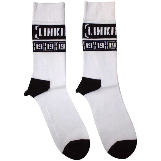 Linkin Park Unisex Ankle Socks: LP Repeat (White)
