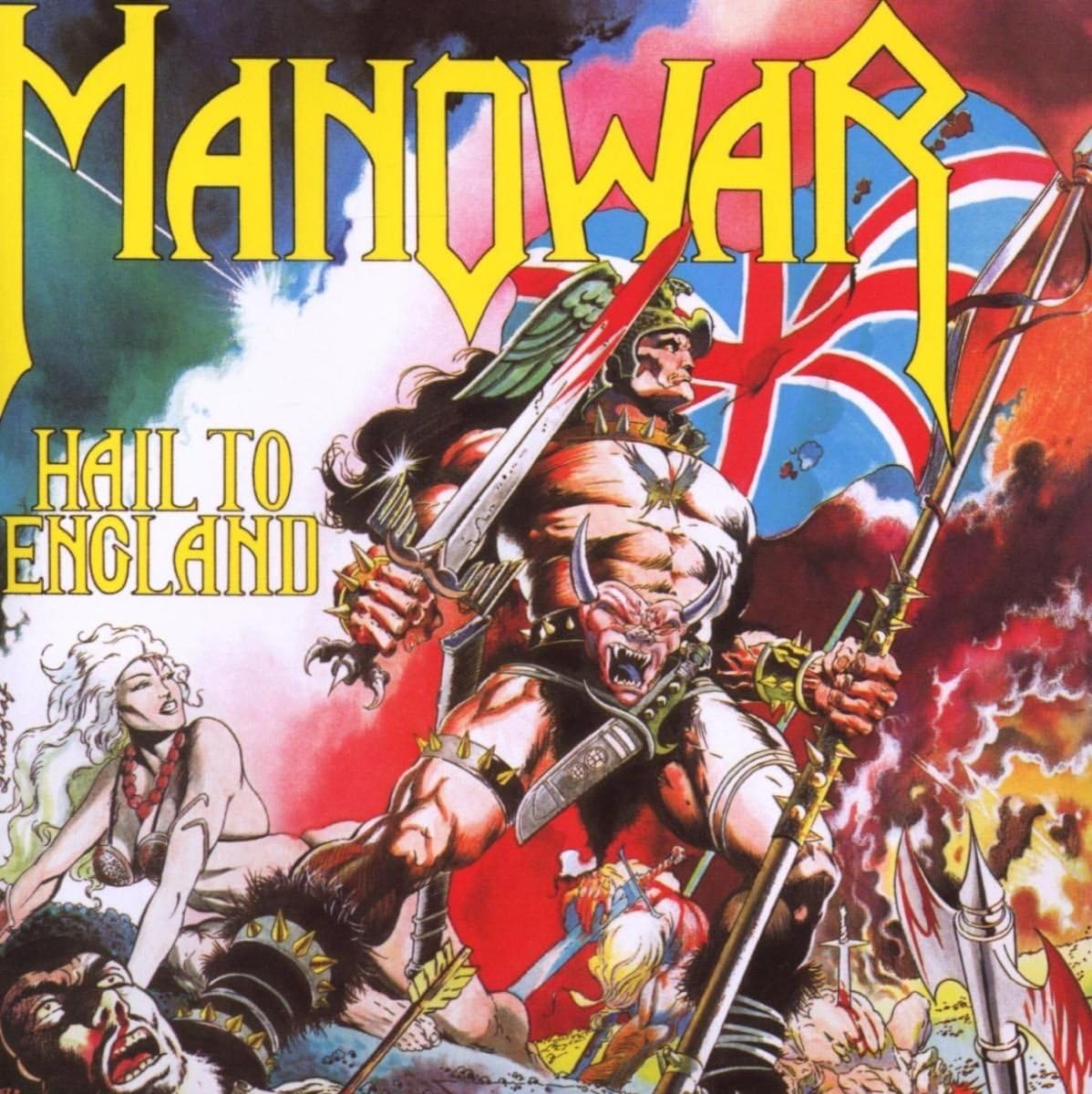 Manowar – Hail To England - CD ALBUM (used)