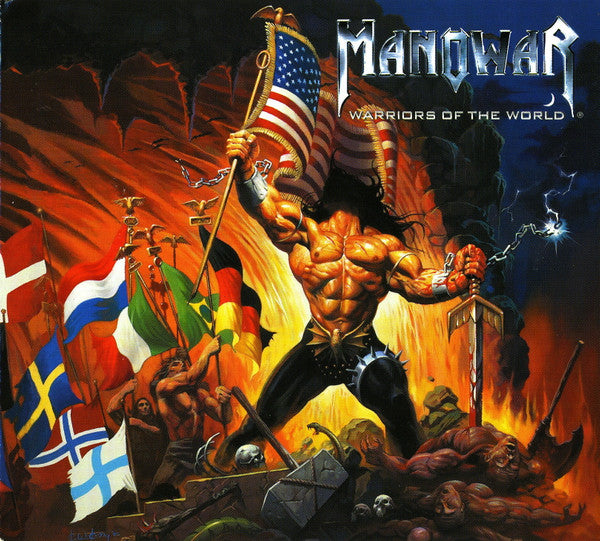 Manowar – Warriors Of The World - CD ALBUM (used)