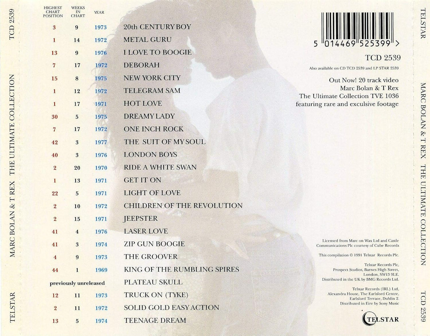 Marc Bolan And T-Rex – The Ultimate Collection - CD ALBUM