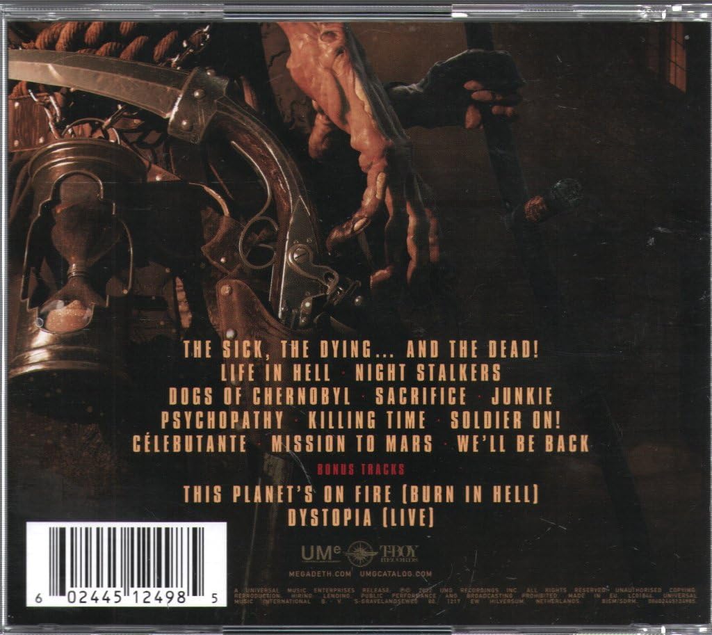 Megadeth – The Sick, The Dying... And The Dead! - CD ALBUM (used)