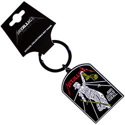Metallica Keychain: And Justice For All Tombstone