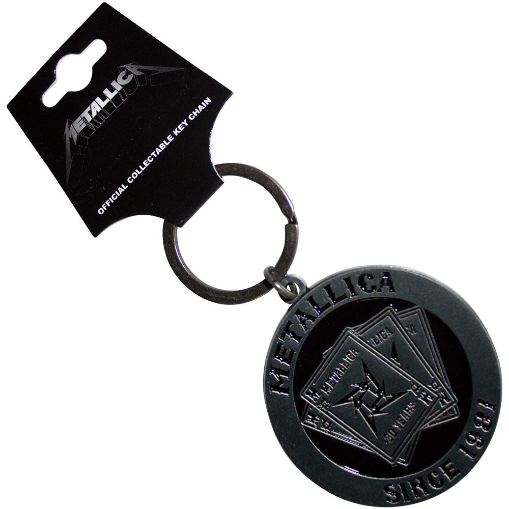 Metallica Keychain: 30th Anniversary Playing Card