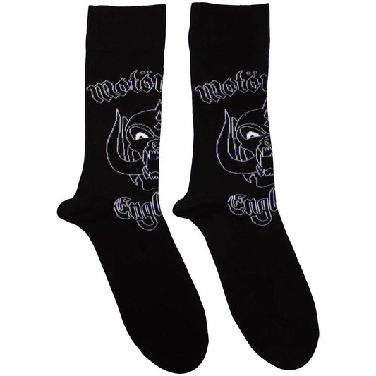 Motorhead Unisex Ankle Socks: England (Black)