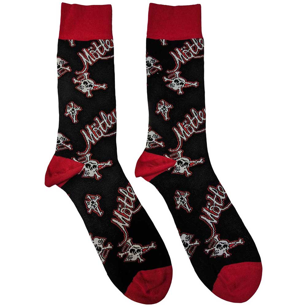 Motley Crue Unisex Ankle Socks: Feelgood Repeat (Black)