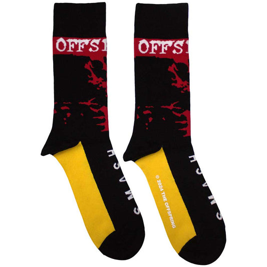 The Offspring Unisex Ankle Socks: Smash (UK Size 7 - 11) OFFSCK02MB