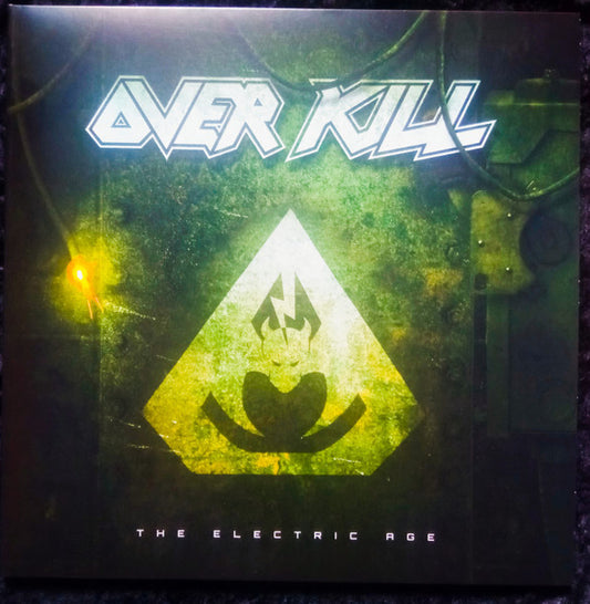 Overkill – The Electric Age  - GREEN VINYL VINYL LP NUMBERED 167 / 500