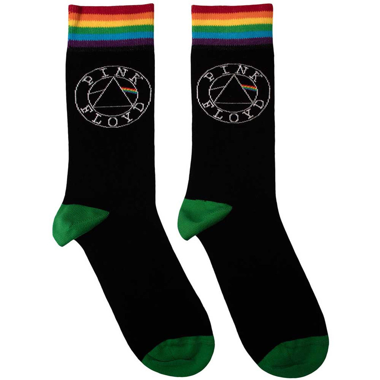 PINK FLOYD ANKLE SOCKS: CIRCLE LOGO