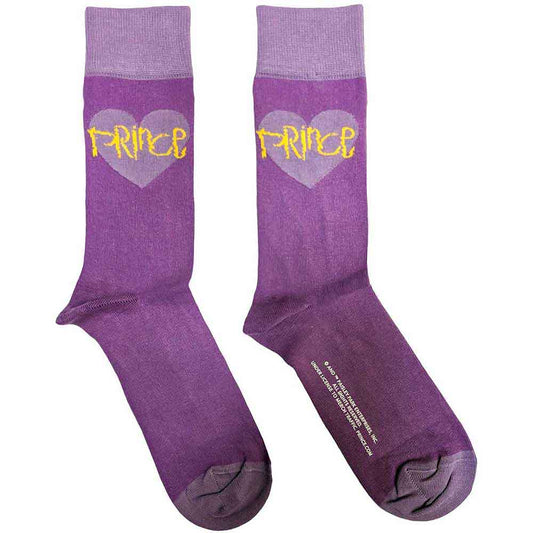 Prince Unisex Ankle Socks: Purple Heart (Purple)