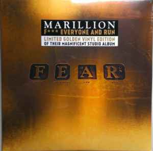 Marillion – FEAR (Fuck Everyone And Run) - 2 x GOLD COLOURED VINYL LP SET - NEW