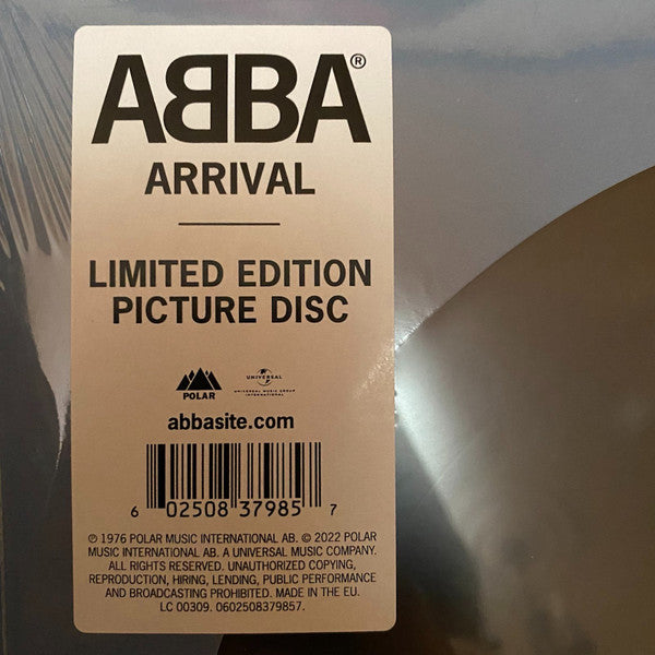 ABBA – Arrival - PICTURE DISC VINYL LP - NEW