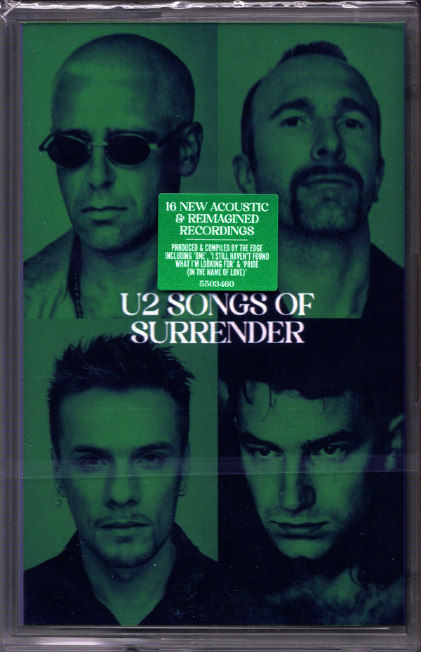 U2 – Songs Of Surrender - GREEN CASSETTE - NEW