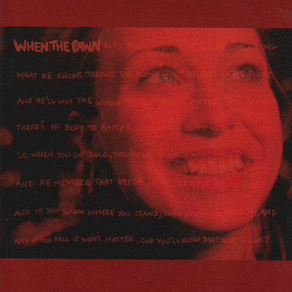 Fiona Apple – When The Pawn - CD ALBUM (NEW)