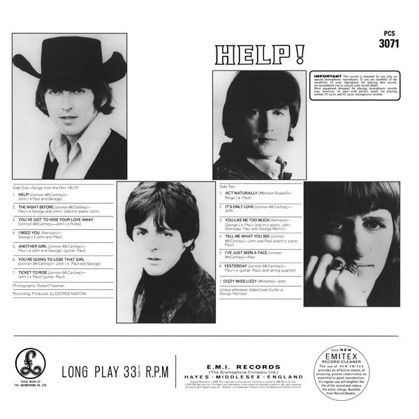 The Beatles – Help! - 180 GRAM VINYL LP (used)