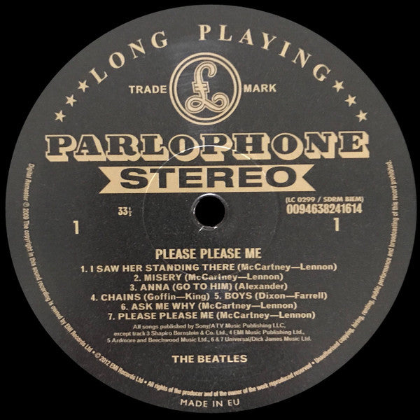 The Beatles – Please Please Me - 180 GRAM VINYL LP (used)