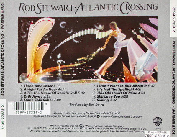 Rod Stewart – Atlantic Crossing - CD ALBUM