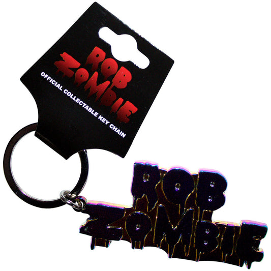Rob Zombie Keychain: Multicoloured Logo