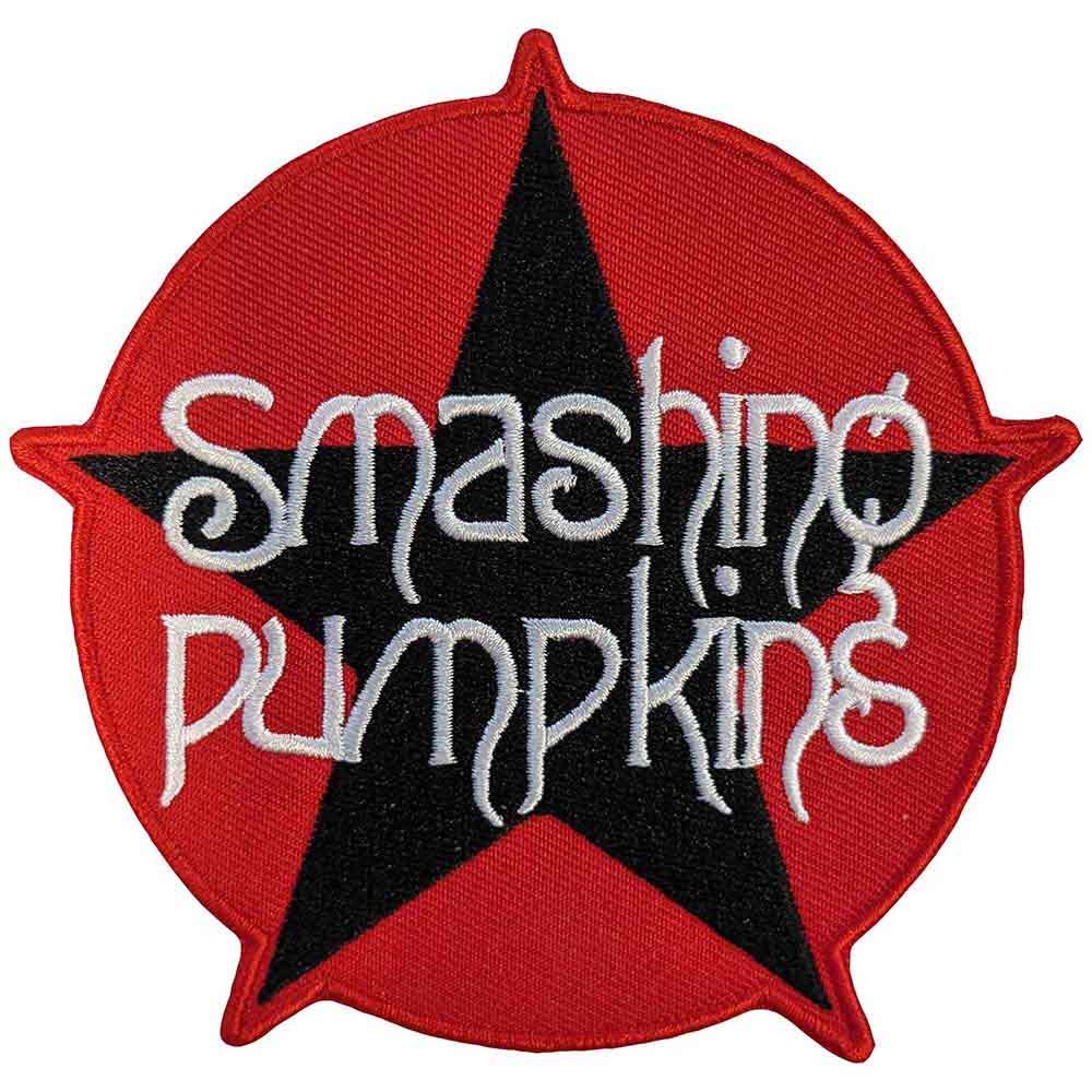 The Smashing Pumpkins Woven Patch: Star Logo