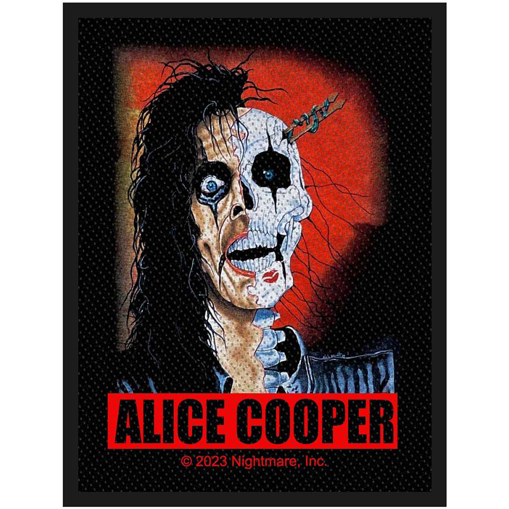 Alice Cooper Woven Patch: Trashed