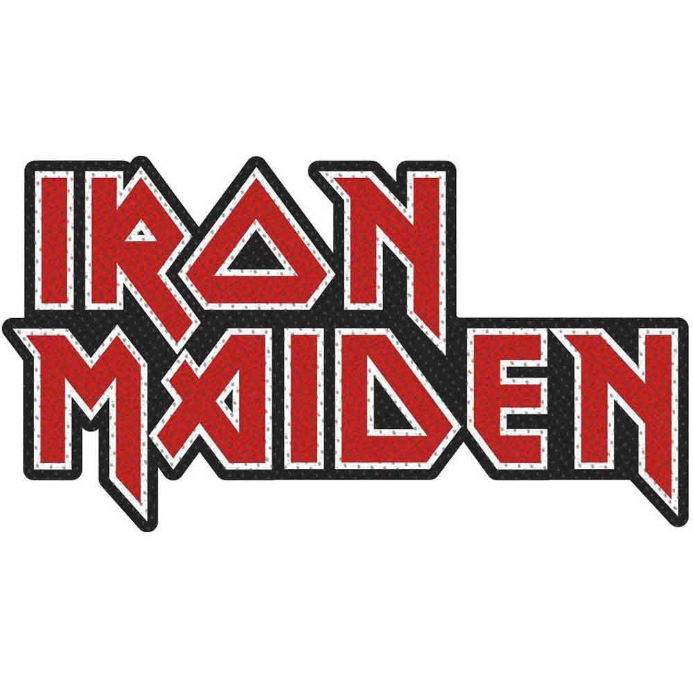 Iron Maiden Patch: Logo Cut Out