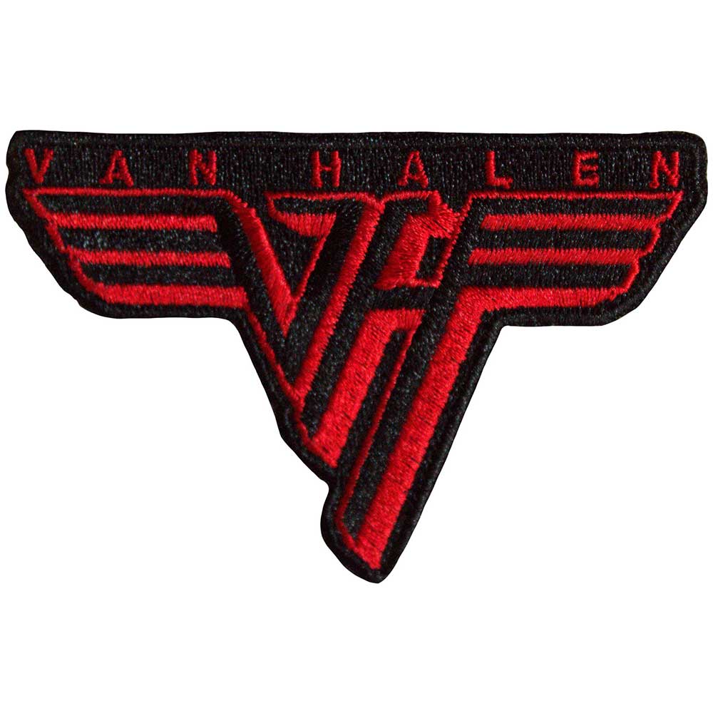 Van Halen Woven Patch: Classic Red Logo