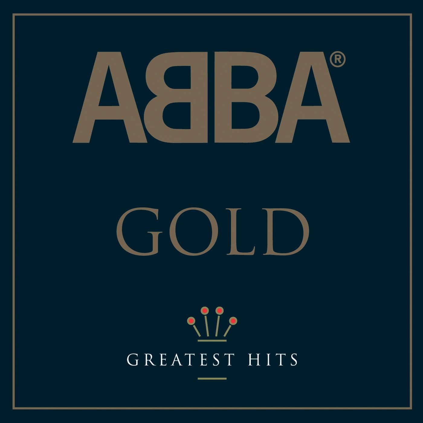 ABBA – Gold Greatest Hits - CD ALBUM (BLACK COVER)